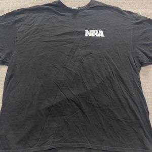 NRA National Rifle Association Defend 2nd‎ Amendment T Shirt Black Size XXL